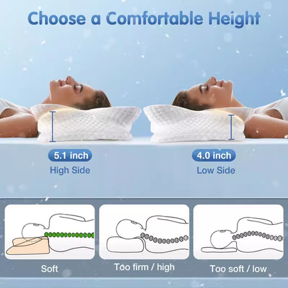 Ergonomic & Orthopedic Memory Foam Pillow